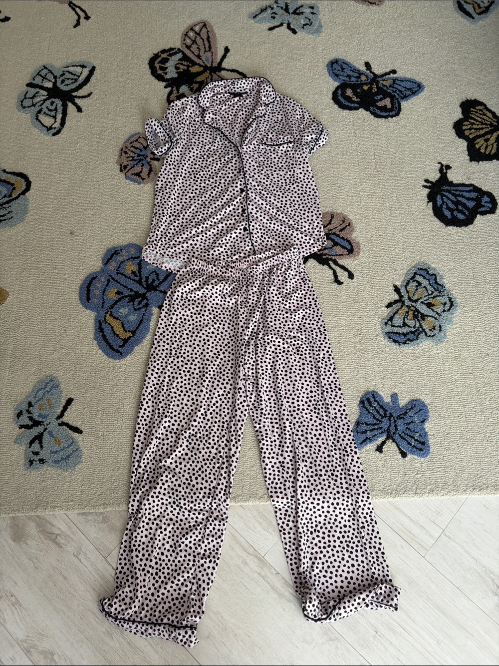 Kate spade polka dotted pajamas